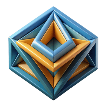 peaceful mesmerizing Geometric triangle with flat color and single-weight stroke. with Scalable Design. artisan png