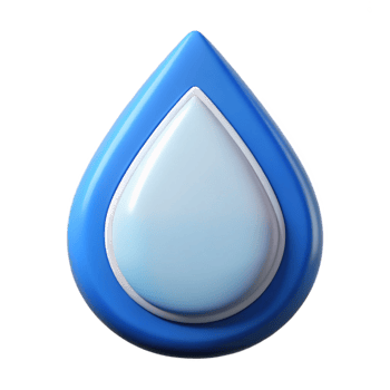 immaculate dreamy modern Teardrop-shaped badge with a single line. Clean lines, flat color, with Scalable Design. perfect clarity png