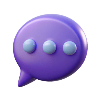striking calm abstract Minimal design of a chat bubble. Single-weight stroke, with Scalable Design. 8K png