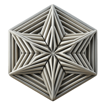 romantic striking Five connected circles forming a flower shape. Clean lines, flat color, symmetrical design with Scalable Design. genuine png