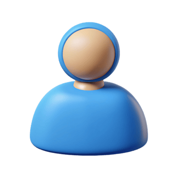 magnificent whimsical creative Crisp edges on a flat color user icon. Minimal design with Scalable Design. elite png