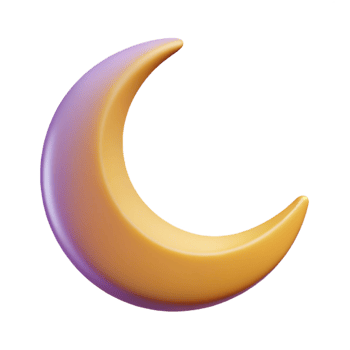 fascinating iconic Minimal line art of a crescent moon. Clean lines, flat color with Scalable Design. png