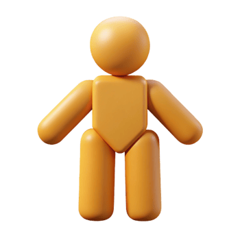 bold dramatic Geometric representation of a human figure. Single-weight stroke, minimal with Scalable Design. genuine png