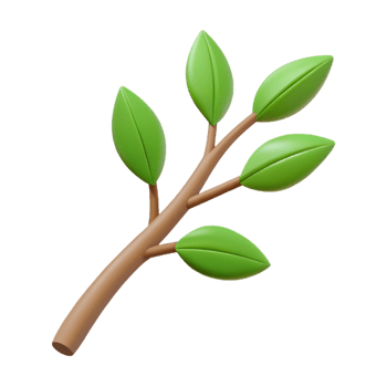 celebrated rustic Silhouette of a tree branch with leaves. Flat color, single-weight stroke, with Scalable Design. luxury png