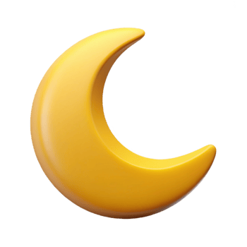 stunning celebrated Minimal logo featuring a crescent moon. Clean lines, flat color with Scalable Design. png