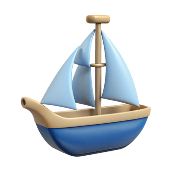 tranquil spectacular Minimal silhouette of a sailing ship. Clean lines, flat color, with Scalable Design. high resolution png