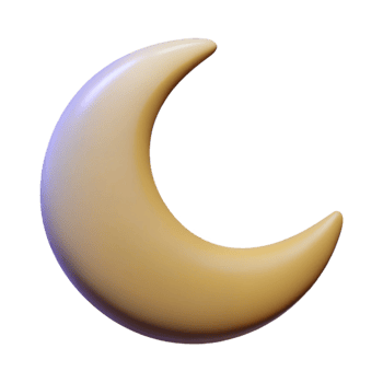 distinctive surreal Symmetrical crescent moon. Single-weight stroke, minimal design with Scalable Design. precision png