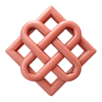 melancholic serene Geometric pattern of interlocking diamonds. Minimal design, flat color with Scalable Design. handcrafted png