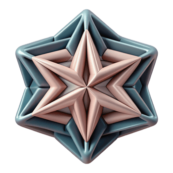 hypnotic sought-after Symmetrical monoline abstract shape with geometric design and with Scalable Design. png