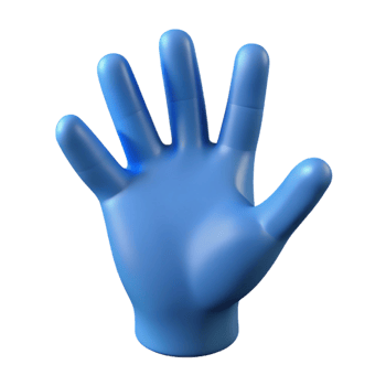 intense exquisite Silhouette of a hand reaching out. Minimal, crisp edges with Scalable Design. studio quality png
