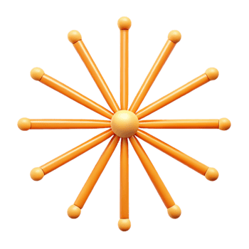 serene art deco Radiating lines from a central point, clean lines, geometric, flat color with Scalable Design. crisp png