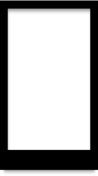 Blank frame vertical border png