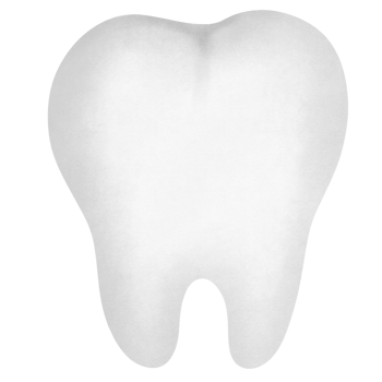 White realistic teeth png