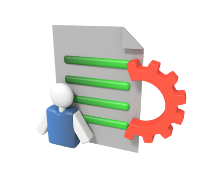 Asset company management administration concept png