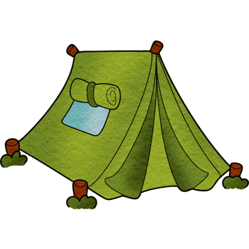 A green tent png