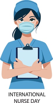 nurse day nurse illustration vector