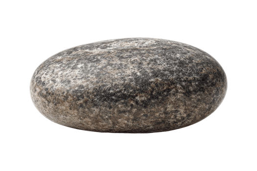 Polished stone display home decor rock png