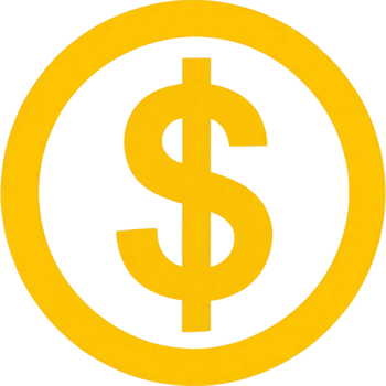 Yellow Dollar Sign png