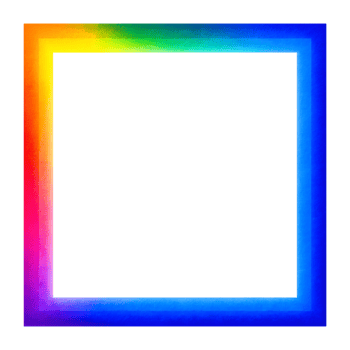Colorful Gradient Frame for Creative Use png