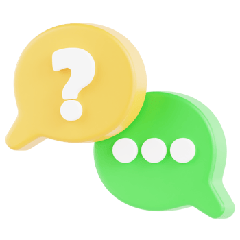 Question Chat 3D Ilustration png