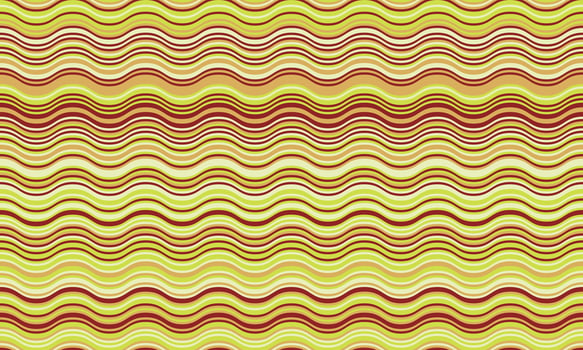 Abstract wavy stripes background in warm earth tones. Perfect for website banners, textile designs, or packaging. vector