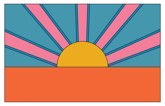 Background sunlight or sunrays unique design vector