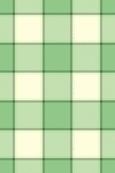 Elegant pastel green and cream plaid pattern. Perfect for textile design, website backgrounds, or crafting projects. vector