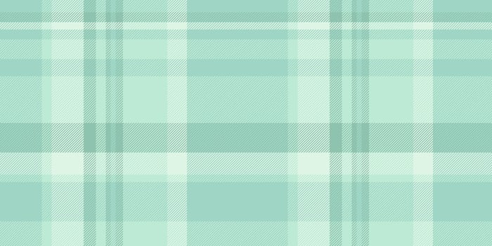 Serene mint green plaid pattern. Perfect for textile design, website backgrounds, or crafting projects. This subtle, repeating texture evokes feelings of calmness and sophistication. vector