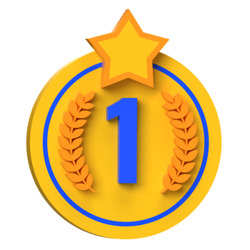 1st Place Medal 3D Icon png