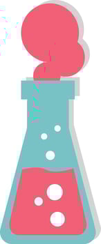 molecular dna icon set vector