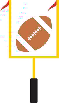 football player icon set vector