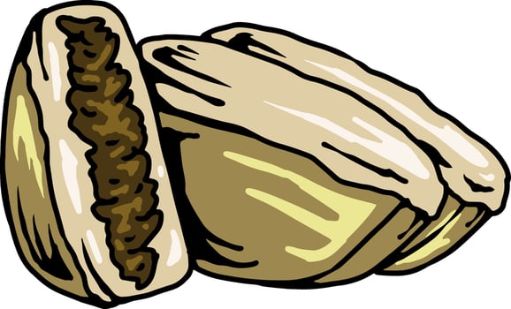 Kue Pukis Indonesian Local Foods Illustration vector