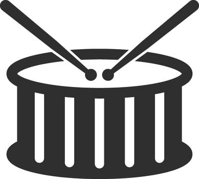 parade band icon set vector