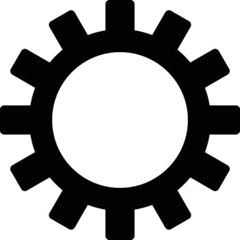 gears icon symbol set vector