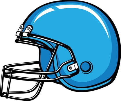 protective gear football vector
