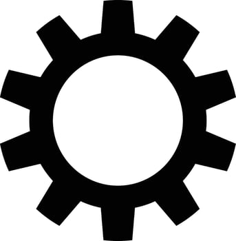 gears icon collection vector