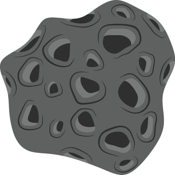 planet and star icon vector