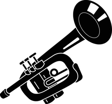 trumpet icon collection vector