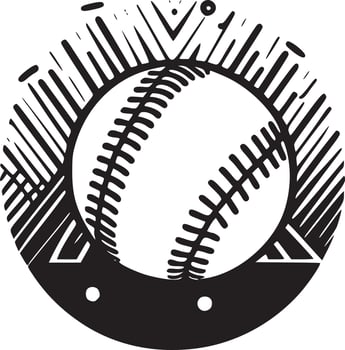 baseball high quality logo ideal for t shirt graphic vector