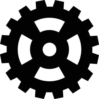 gears and cogs icon set vector