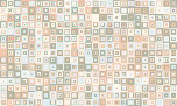 Abstract pastel square pattern. Perfect for website backgrounds, textile design, or minimalist branding. Subtle color variations create a calming, modern aesthetic. vector