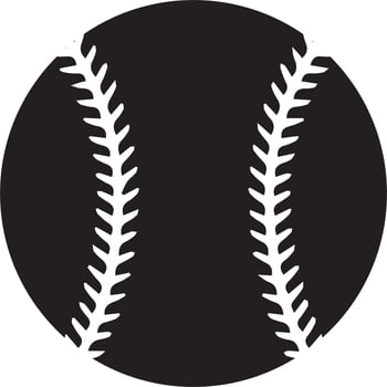 bat and ball clipart set vector