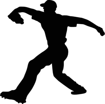 baseball players icon collection vector