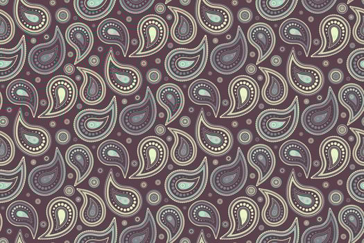 Flourish material, clothes carpet. Boho flowery by simple delicate. Spa poster stroke decoration. vector