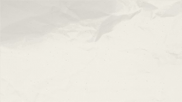 Vintage wrinkled ecru recycled paper texture. Realistic halftone background with imperfections vector