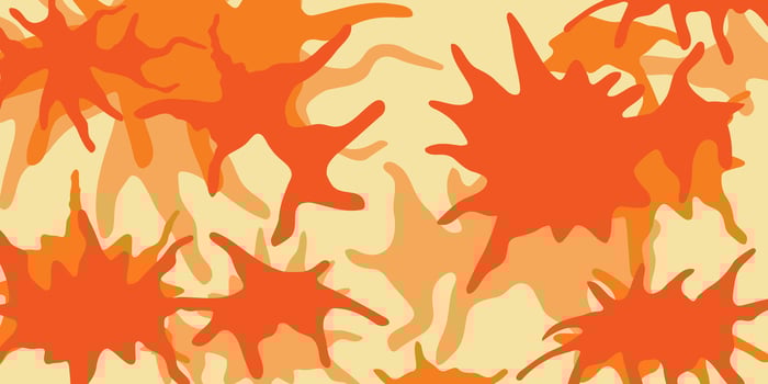 soldier stripes camouflage pattern stylish orange yellow military backround vector