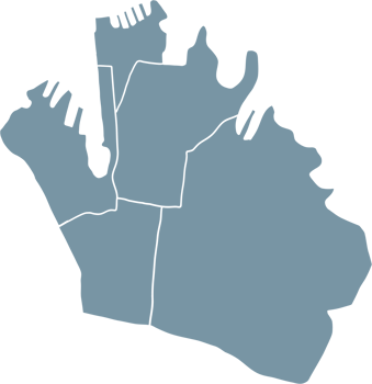 Doodle freehand drawing of Sydney city map. png