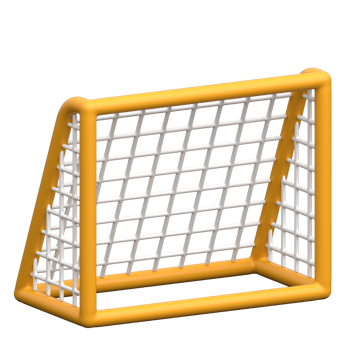 3D Soccer Goal Net Icon png