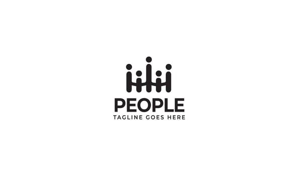 Closely Connection People Logo vector