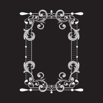 Frame Ornament Vintage Object vector